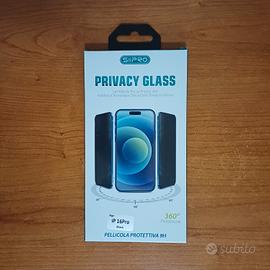 Pellicola Protettiva Privacy 9H per iPhone 16 Pro