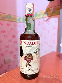 Bottiglia vintage Brandy Fundador Pedro Domecq