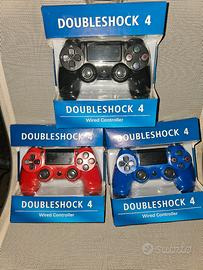 controller Joystick ps4 Nero Rosso Blu