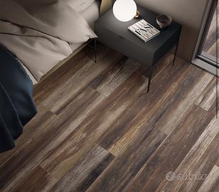 Grès porcellanato Shine walnut 20x120 CERDOMUS