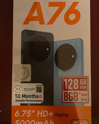 Smartphone zte blade a76 8/128gb 5g