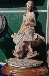 Statua in Capodimonte firmata Auro Belcari