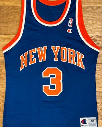 John Starks New York Knicks Champion NBA canotta M