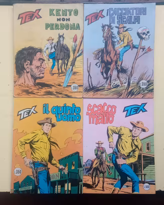 Fumetti TEX ed. particolari nn. 233, 180, 175, 148