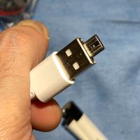5 Connettori usb micro  per usb maschio classica
