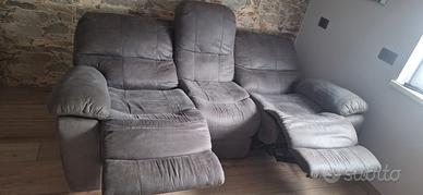divano3posti seychelles con 2 movimenti elettrici