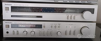 amplificatore + radio Technics