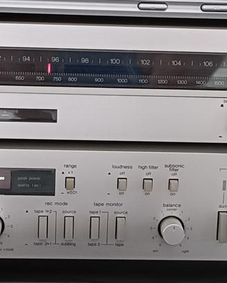 amplificatore + radio Technics