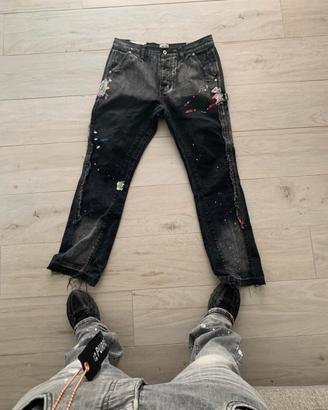 jeans flared GALLERY DEPT neri  