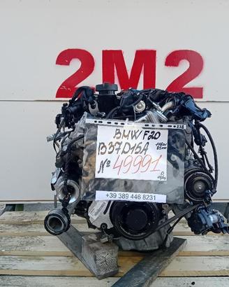 MOTORE COMPLETO BMW Serie 1 F20 B37D15A 116 CV 85