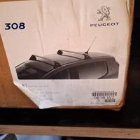 Barre portatutto originali Peugeot 308 prima serie