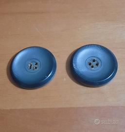 Coppia bottoni vintage anni '30