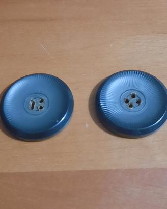 Coppia bottoni vintage anni '30