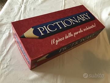 PICTIONARY gioco MB parole schizzate completo 1996
