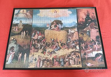 Puzzle incorniciato (Carro di fieno, Bosch)