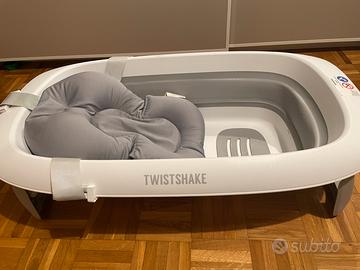 Vaschetta bagnetto neonato Twistshake + cuscinetto