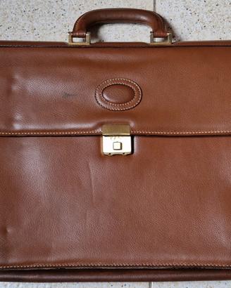 Borsa ventiquattrore in pelle