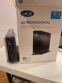 Hard disk esterno Lacie d2 professional  18TB