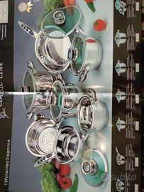 Batteria di pentole professionale