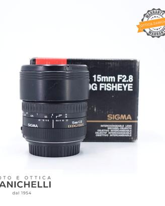 Sigma 15 f/2.8 EX DG Fisheye (Canon) Usato (G162)