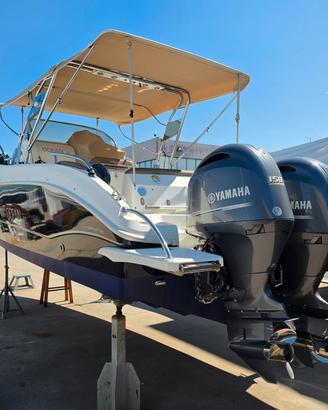 walk oround  Ocean 80 + 2 yamaha 150 cv + elica pr