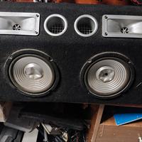 cassa passiva più coppia woofer sony