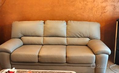Divano 3 posti ecopelle 