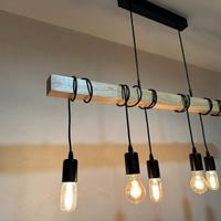 Lampadario stile industriale