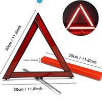 Triangolo di Emergenza per Auto | Segnale Riflette