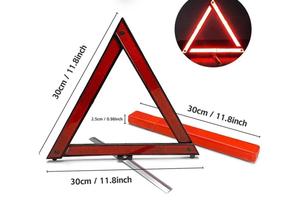 Triangolo di Emergenza per Auto | Segnale Riflette
