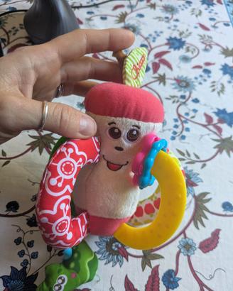 Sonaglino mordicchiatore neonato a forma di mela