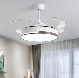 Ventilatore da soffitto per interni con luce Led