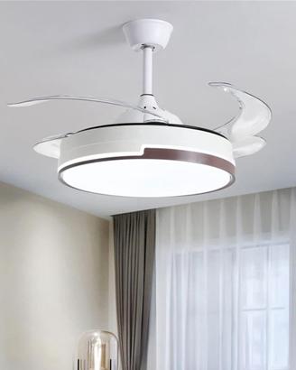 Ventilatore da soffitto per interni con luce Led