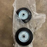 Ruote in plastica dura per carrello