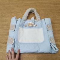 Borsa cambio neonati fasciatoio portatile cotone