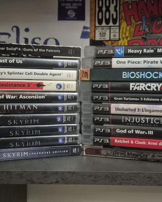 VIDEOGIOCHI VARI PLAYSTATION 3 PS3 VEDI ELENCO