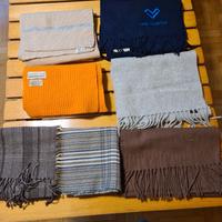 7 sciarpe unisex Valentino,Krizia, Roccobarocco