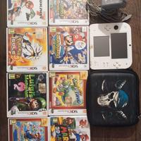 nintendo 2DS con giochi