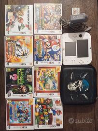 nintendo 2DS con giochi