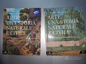 ARTE. UNA STORIA NATURALE E CIVILE - VOL. 1 e 3