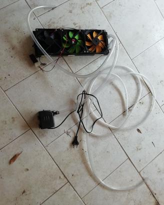 dissipatore con pompa 25w 1200Litri/h su olio diel