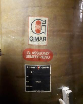 cisterna serbatoio per vino - acqua