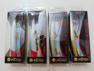 Lotto di n.4 esche dure x la Pesca a Spinning