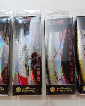 Lotto di n.4 esche dure x la Pesca a Spinning