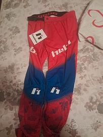 pantaloni da trial hebo nuovi con cartellino