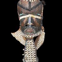 Maschera Africana ‘bwoom’ Tribale Kuba