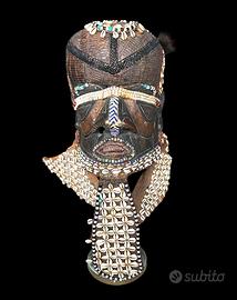 Maschera Africana ‘bwoom’ Tribale Kuba