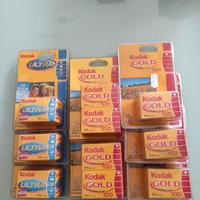 Lotto rullini Kodak Gold/Ultra