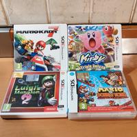 Lotto di 4 videogiochi per Nintendo 3DS giochi 3ds