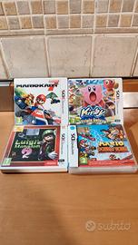 Lotto di 4 videogiochi per Nintendo 3DS giochi 3ds